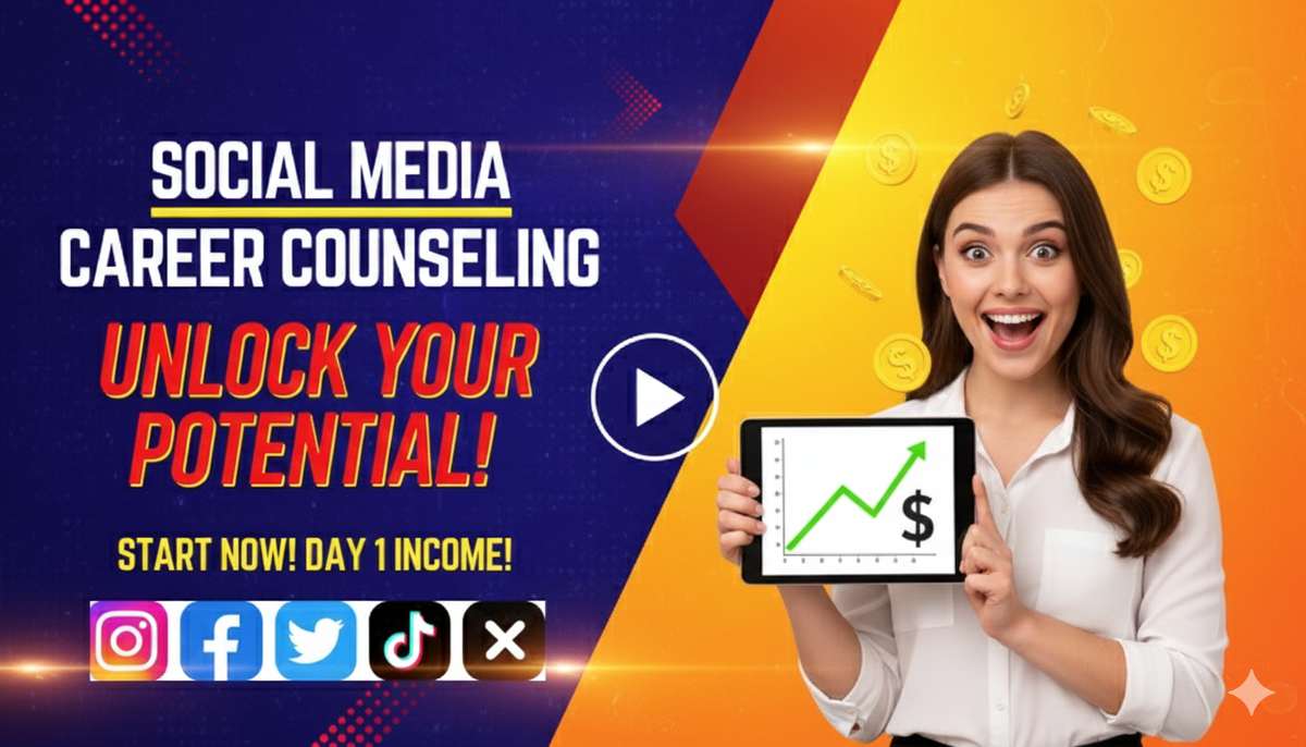 Social Media Career Counseling: Start Earning from Day One
