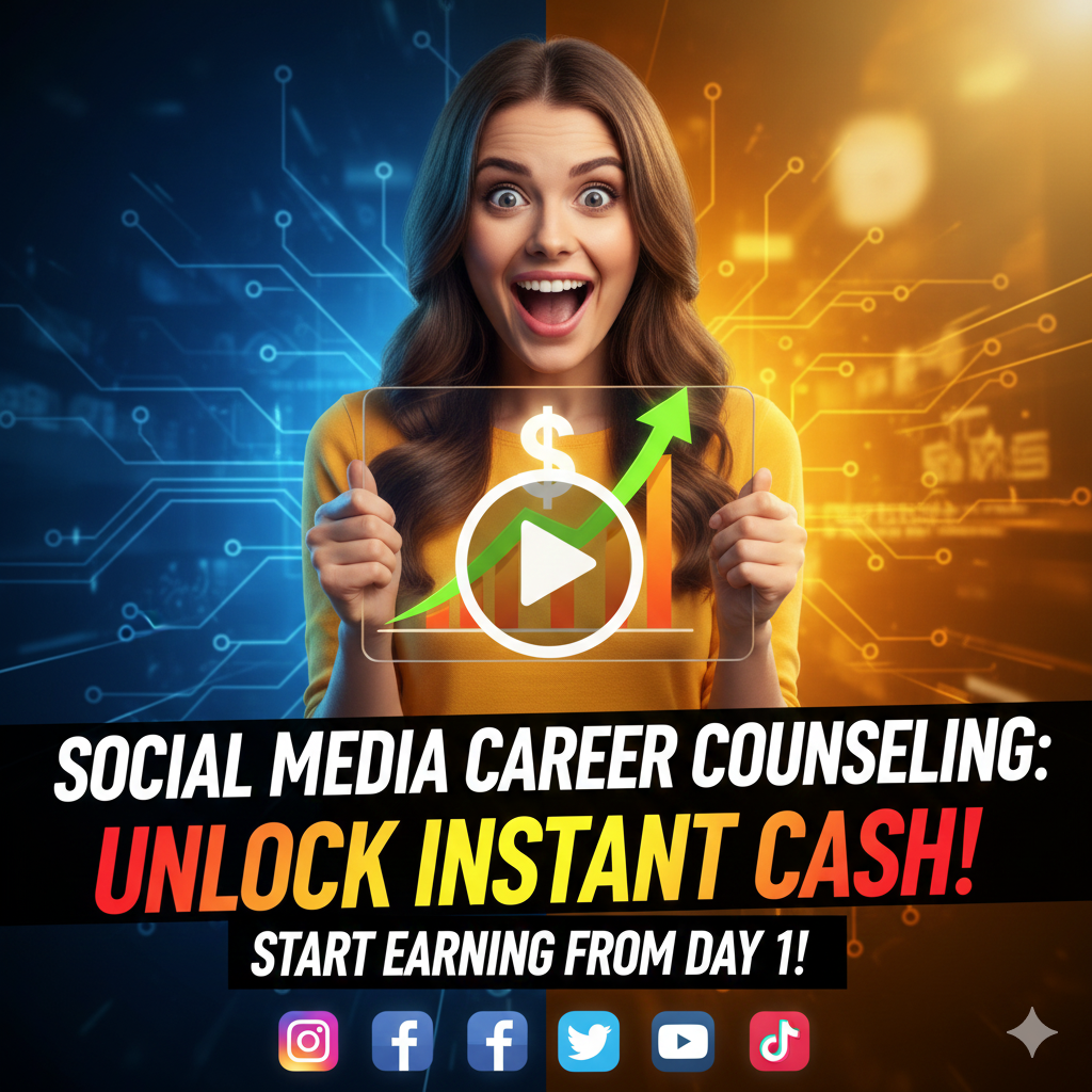 Social Media Career Counseling: Start Earning from Day One